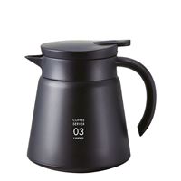 Hario Insulated Stainless Steel Server V60-03 Black 800ml